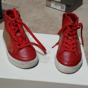 Red Baby Burberry Sneaker